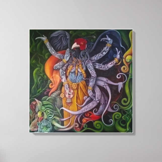 Ich bin der Siam-Wald! Leinwanddruck (Vorderseite)