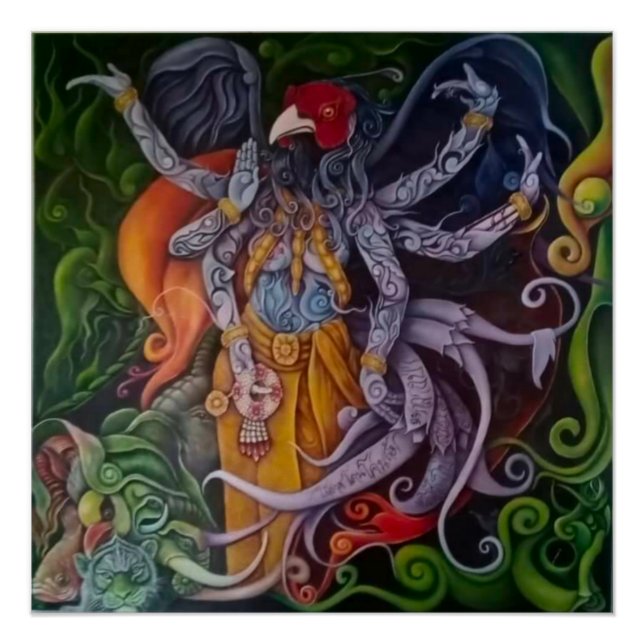 Ich bin der Siam-Wald! Poster (Vorderseite)