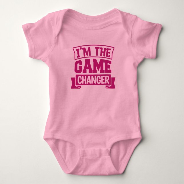 Ich bin der Spielgefährte Baby Strampler (Vorderseite)