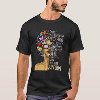 Ich bin der Storm Black History Monat Black Queen T-Shirt