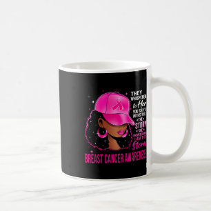 Ich bin der Storm Black Women Breast Cancer Surviv Kaffeetasse
