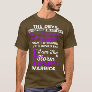 Ich bin der Storm Epilepsy-Krieger 1 T-Shirt