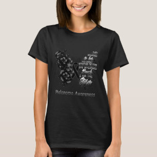 Ich bin der Storm Melanoma Awareness Butterfly T-Shirt