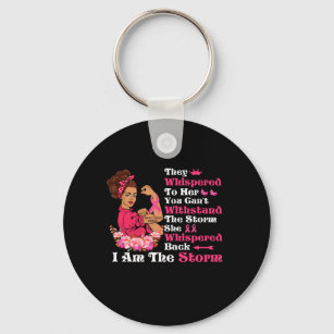 Ich bin der Storm-starke Frauen, die den Brustkreb Schlüsselanhänger