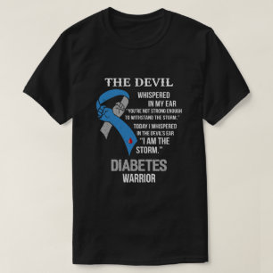 Ich bin der Storm Support Diabetes-Sensibilisierun T-Shirt