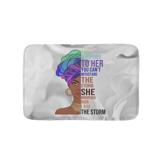 ICH BIN DER STORMEN BATH MAL BADEMATTE (Vorderseite)