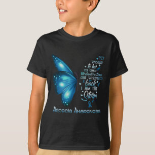 Ich bin der Sturm Alopecia Bewusstseinsbutterfly T-Shirt