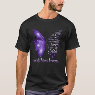 Ich bin der Sturm Butterf für häusliche Gewalt T-Shirt