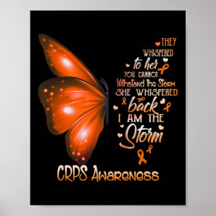 Ich bin der Sturm Crps-Butterfly Poster