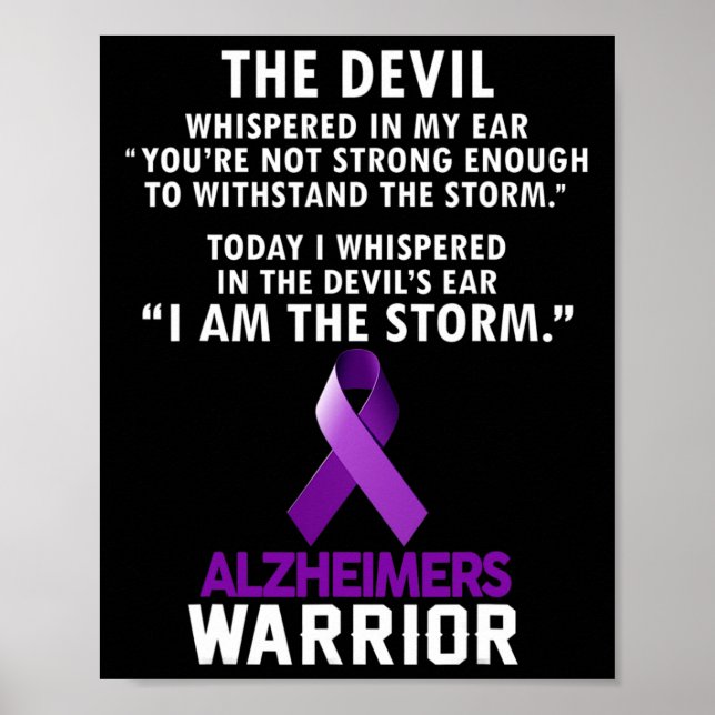 Ich bin der Sturm Heimerheimer Warrior Poster (Vorne)