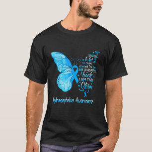 Ich bin der Sturm-Hydrocephalus-Butterfly T-Shirt