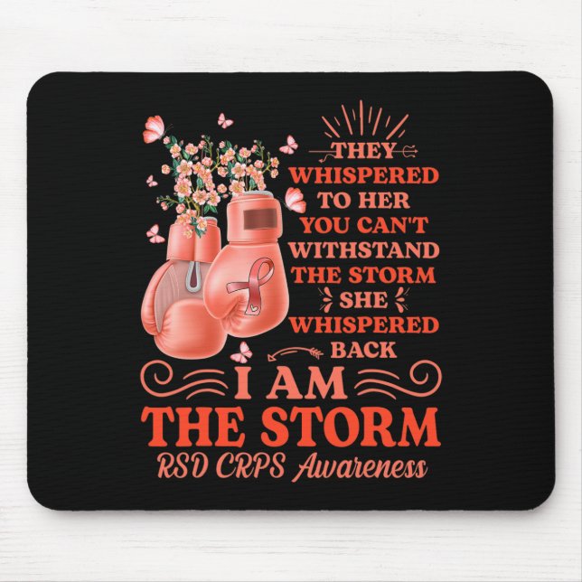 Ich bin der Sturm RSD CRPS Awareness Boxing Handsc Mousepad (Vorne)