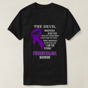 Ich bin der Sturm Support Fibromyalgie Bewusstsein T-Shirt