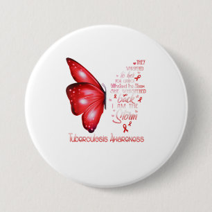 Ich bin der Sturm Tuberkulose Butterfly Button