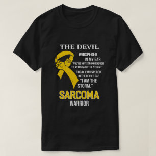 Ich bin der Sturm Unterstützung Sarcoma Bewusstsei T-Shirt