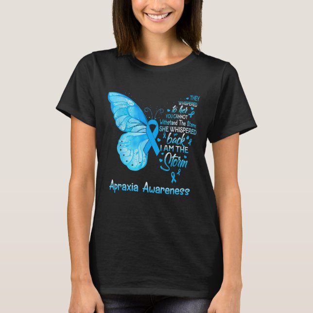Ich bin der Sturmapraxie-Butterfly T-Shirt (Vorderseite)