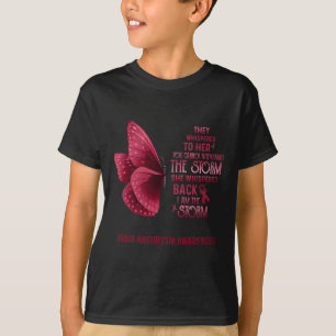 Ich bin der Sturmhirnaneurysma-Butterfly T-Shirt
