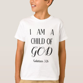 Ich bin der T - Shirt des Jungen Gottes