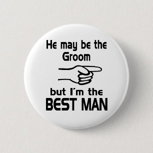 Ich bin der Trauzeuge Button