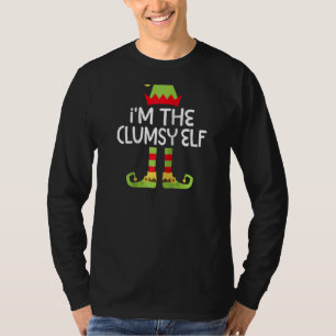 Ich bin der unbeholfene Elf, der Weihnachtskostüm  T-Shirt