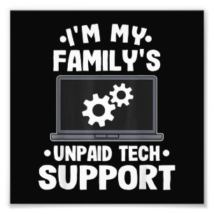 Ich bin der unbezahlte Technik-Support meiner Fami Fotodruck