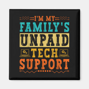 Ich bin der unbezahlte Technik-Support meiner Fami Magnet