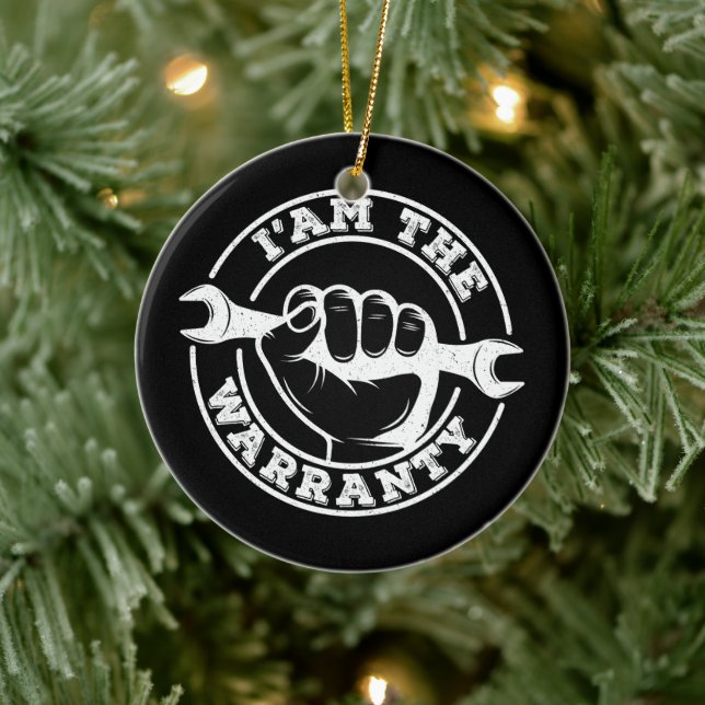 Ich bin der Vater des Opa Mechanic Engineer für di Keramik Ornament (Baum)