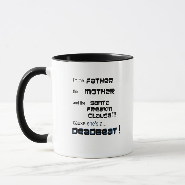 Ich bin der Vater, sie ist eine todbringende Tasse (Links)
