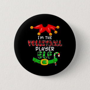 Ich bin der Volleyball Spieler Elf Xmas Kostüme El Button