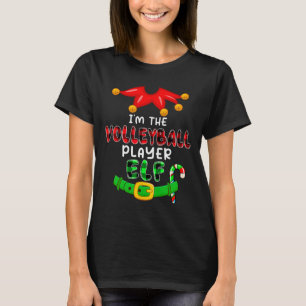 Ich bin der Volleyball Spieler Elf Xmas Kostüme El T-Shirt