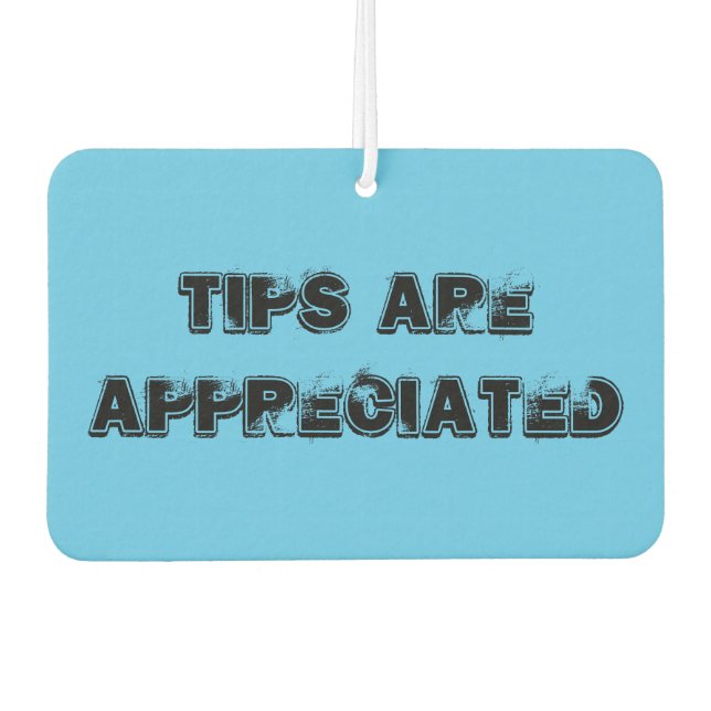 Ich bin der vorgesehene Freibrief für die Fahrerfr Autolufterfrischer (Vorderseite)