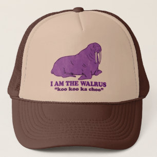 Ich bin der Walross-Hut Truckerkappe