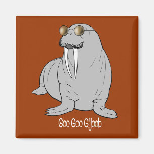 Ich bin der Walrus Magnet