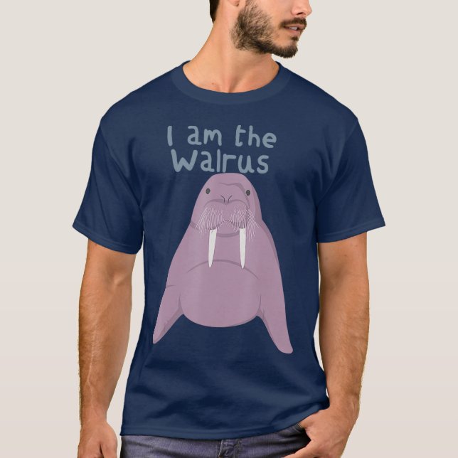 Ich bin der Walrus T-Shirt (Vorderseite)