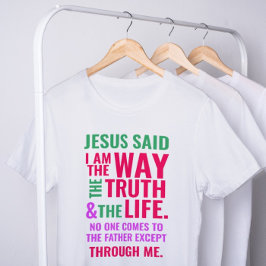 Ich bin der Way-T - Shirt in hellen Farben