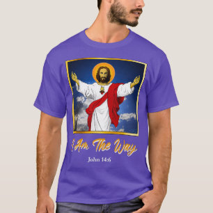 Ich bin der Weg Jesus v1 2 T-Shirt