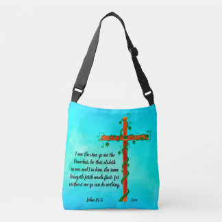 Ich bin der Wein - Cross-Body Tote Beutel Tragetaschen Mit Langen Trägern