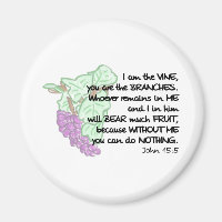 Ich bin der Wein, du bist die Äste... Magnet