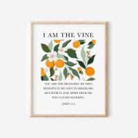Ich bin der Weinstock Johannes 15,5 Christliche Bi
