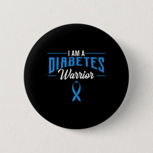 Ich bin Diabetiker des Diabetes-Kriegers Button