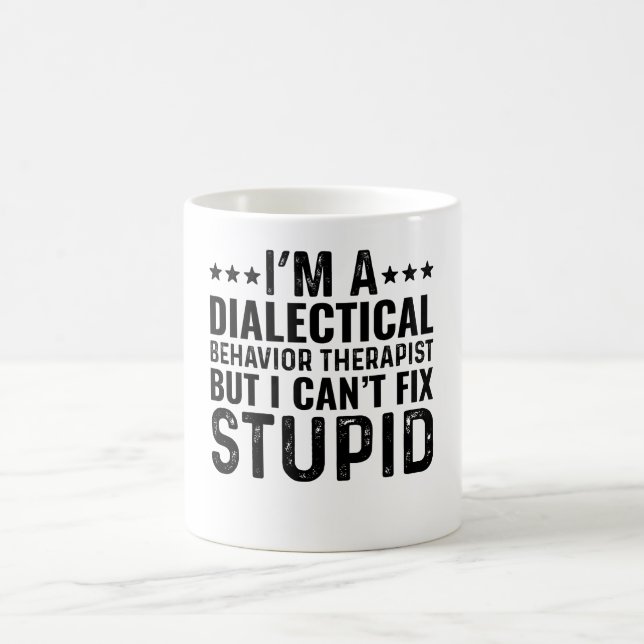 Ich bin Dialektiker, aber ich kann nicht Kaffeetasse (Mittel)