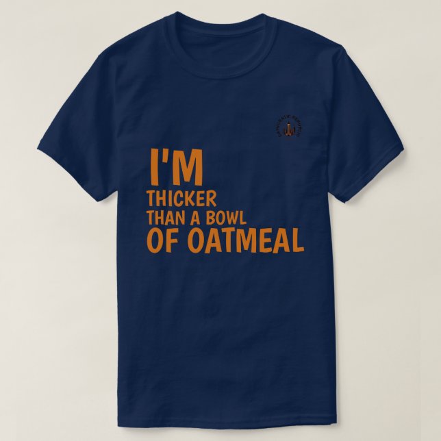 Ich bin dicker als Damicratic T-Shirt (Design vorne)