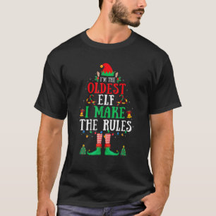 Ich bin die älteste Elffamilie, die Weihnachten pa T-Shirt