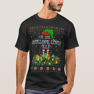 Ich bin die Antelope Elf Christma, die Familie in  T-Shirt