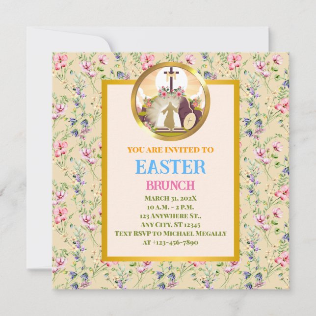 Ich bin die Auferstehung und das Leben (Vorderseite)