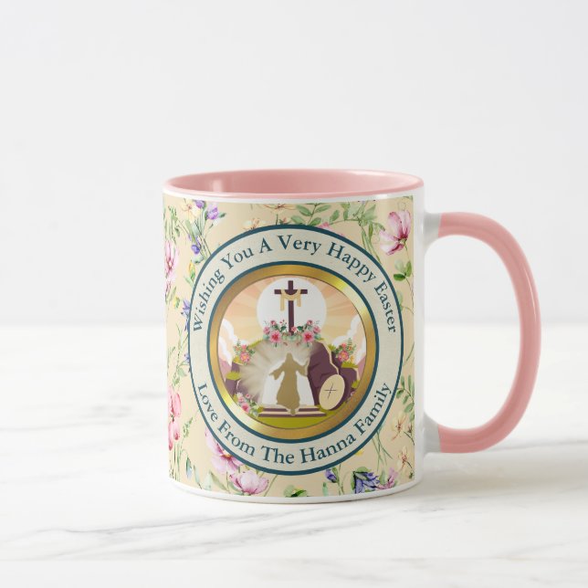 Ich bin die Auferstehung und das Leben Tasse (Rechts)