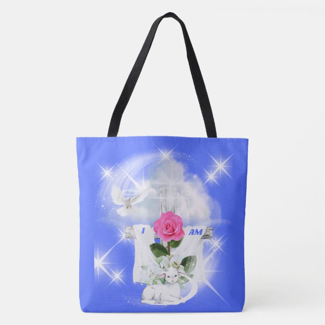 Ich bin die Auferstehungsblauer Tüte (Vorderseite)