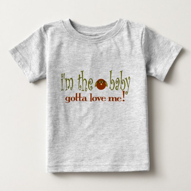 Ich bin die Baby-Liebe ich Baby T-shirt (Vorderseite)