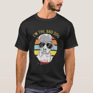 Ich bin die Bad Dog Rottweiler Sonnenbrille Funny T-Shirt