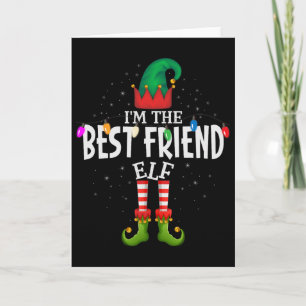 Ich bin die beste Freundin, die Weihnachten passt Karte